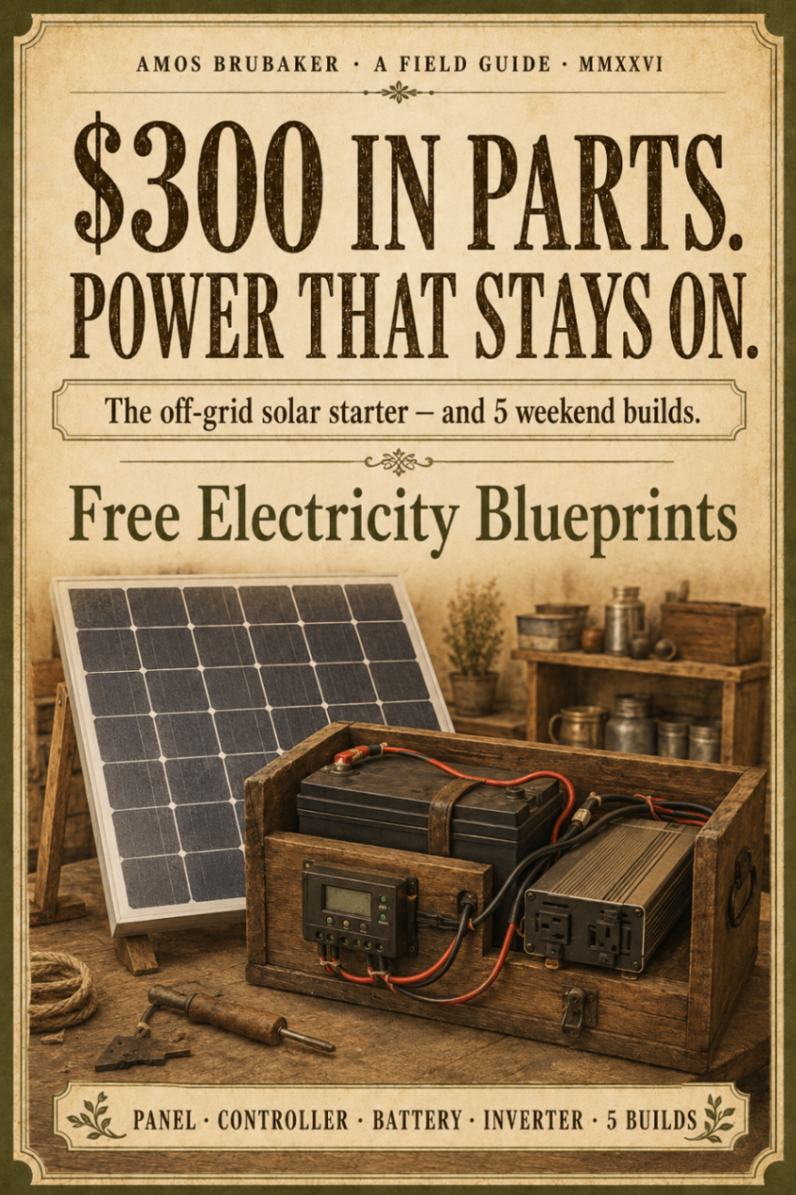 Free Electricity Blueprints cover